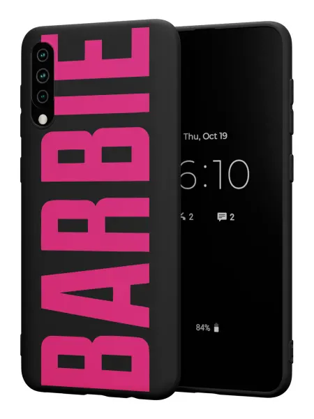 FACTORIA Чехол на Samsung A50 A30S A50S с принтом Надпись BARBIE