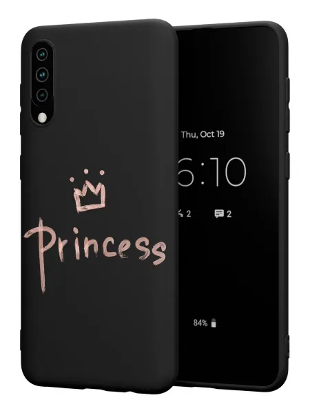 FACTORIA Чехол на Samsung A50 A30S A50S с принтом Надпись Princess