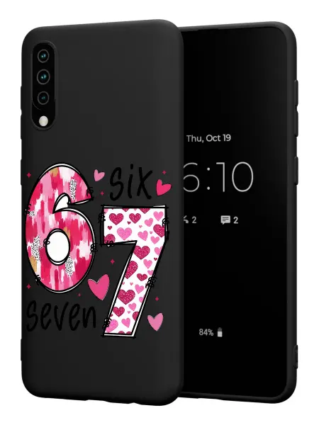 FACTORIA Чехол на Samsung A50 A30S A50S с принтом sixty-seven