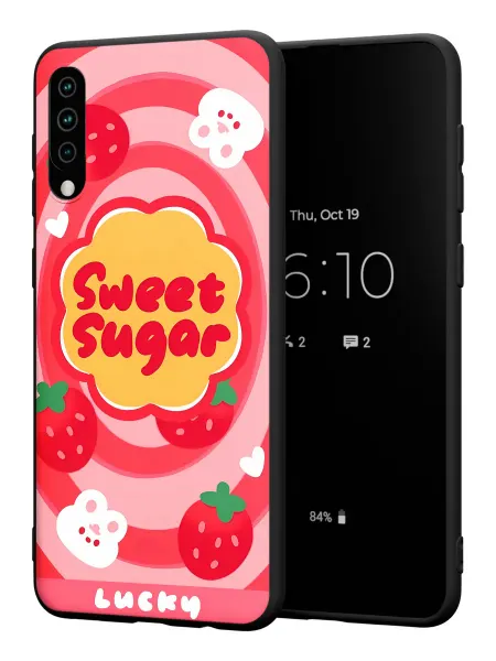 FACTORIA Чехол на Samsung A50 A30S A50S с принтом Sweet Sugar