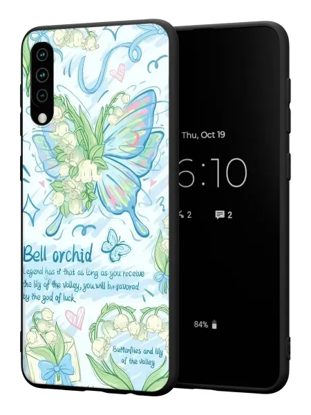 FACTORIA Чехол на Samsung A50 A30S A50S с принтом Бабочка