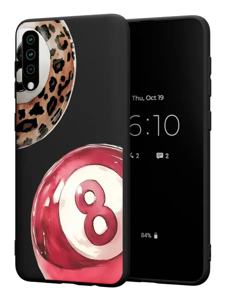 FACTORIA Чехол на Samsung A50 A30S A50S с принтом Восьмерка