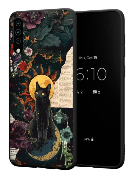 FACTORIA Чехол на Samsung A50 A30S A50S с принтом Котик