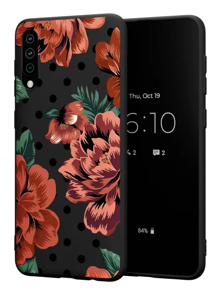 FACTORIA Чехол на Samsung A50 A30S A50S с принтом Пионы