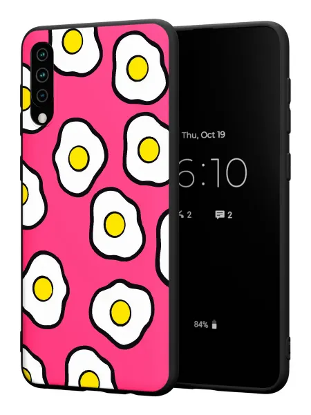 PBl store Чехол на Samsung A50 A30S A50S с принтом Глазунья