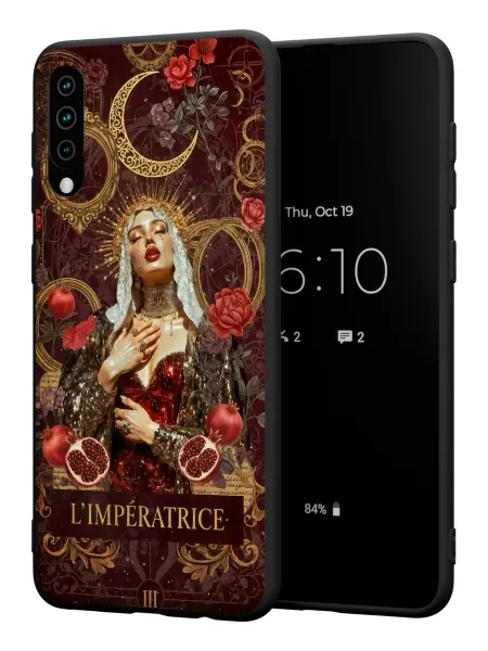 PBl store Чехол на Samsung A50 A30S A50S с принтом Таро Императрица