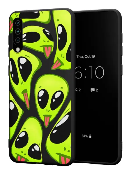 PBl store Чехол на Samsung A50 A30S A50S с принтом Инопланетянин