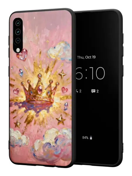 PBl store Чехол на Samsung A50 A30S A50S с принтом Корона
