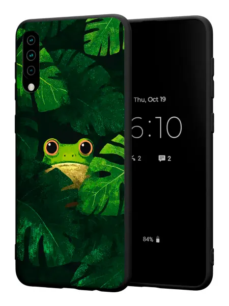 PBl store Чехол на Samsung A50 A30S A50S с принтом Лягушонок