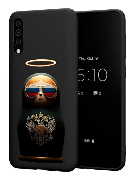 PBl store Чехол на Samsung A50 A30S A50S с принтом Матрешка Россия