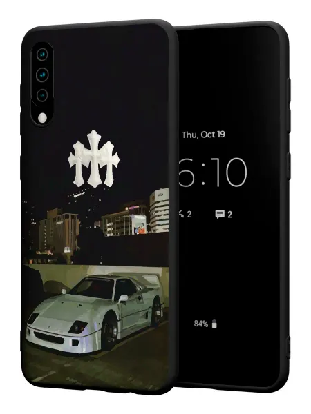 PBl store Чехол на Samsung A50 A30S A50S Хром Хартс