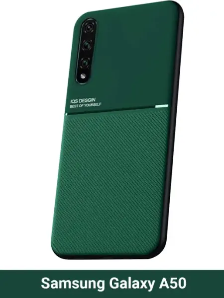 INVOY Чехол на Samsung A50 A30S синий Самсунг А50 чехол
