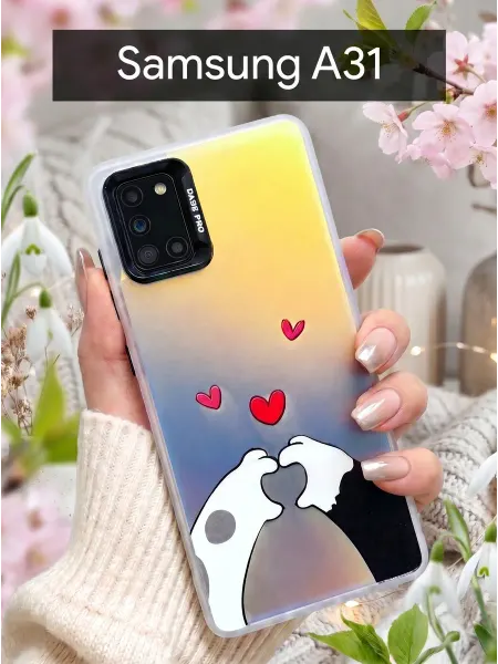 Red Cat Чехол на Samsung Galaxy A31 с котиками