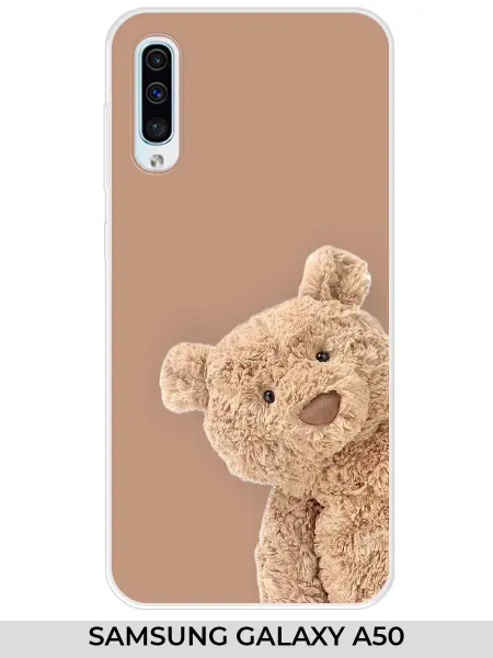 Samsung Чехол на A50 (для Самсунг А50) с мишкой