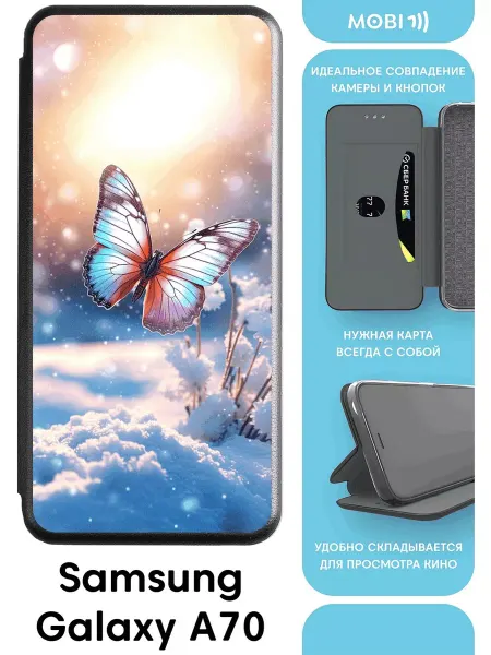Mobi711 Чехол-книга для Samsung Galaxy A70