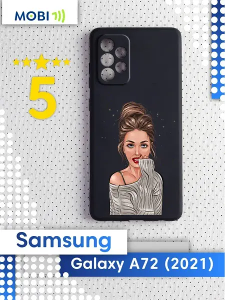 Mobi711 Матовый чехол-накладка Samsung Galaxy A72