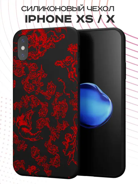 FACTORIA Чехол на Apple iPhone X и XS с принтом Готика