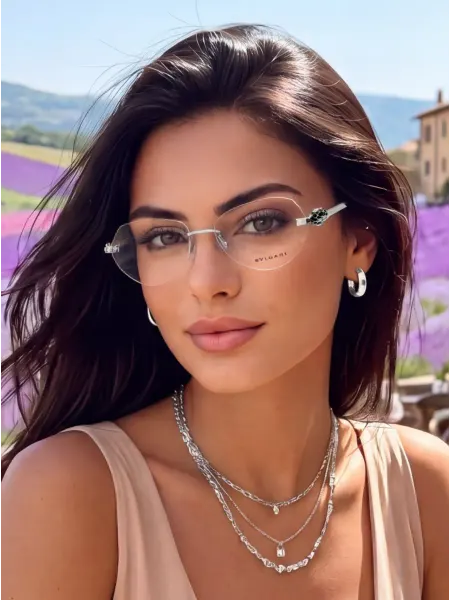 Bvlgari Оправа безободковая итальянская