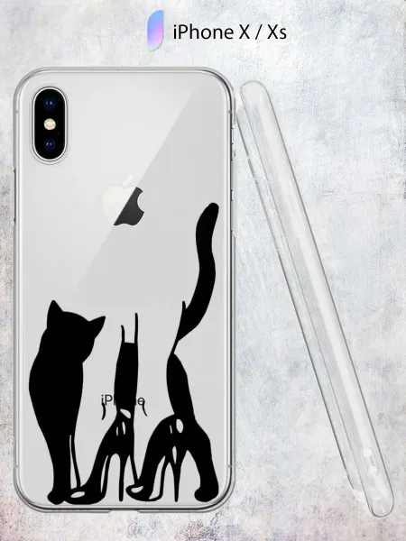 Secret.Case.Store Чехол на iPhone X и XS с принтом Эстетика