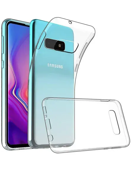 Mobileplus Чехол на Samsung Galaxy S10 прозрачный cиликоновый бампер