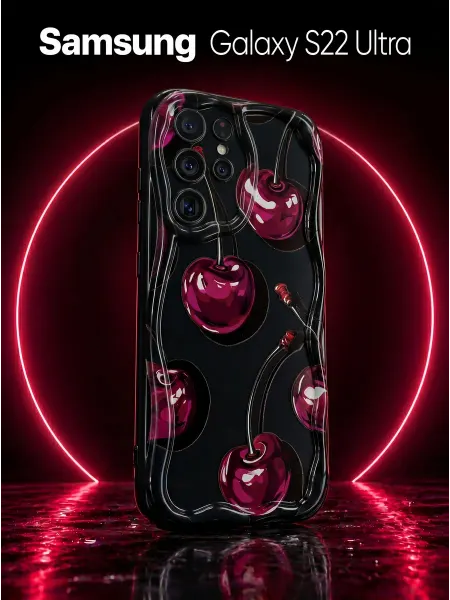 URBAZZA Рельефный чехол на Samsung Galaxy S22 Ultra