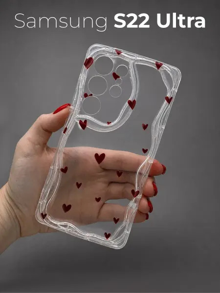 РИНОФОН Рельефный чехол на Samsung Galaxy S22 Ultra