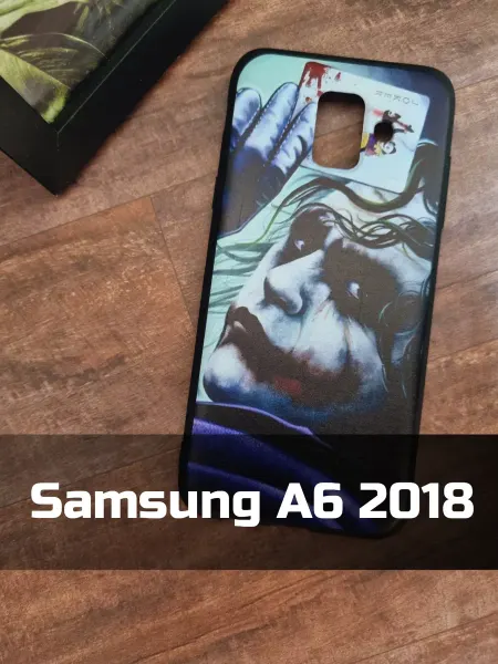 MixCase Чехол на Samsung А6 черный Джокер