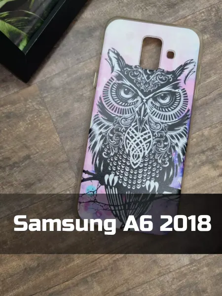 MixCase Чехол на Samsung А6 прозрачный сова