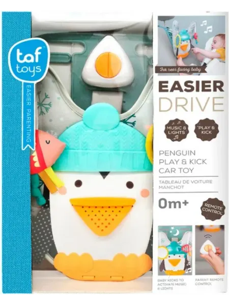 TAF TOYS Развивающий центр для автомобиля Музыкальный пингвин 12285