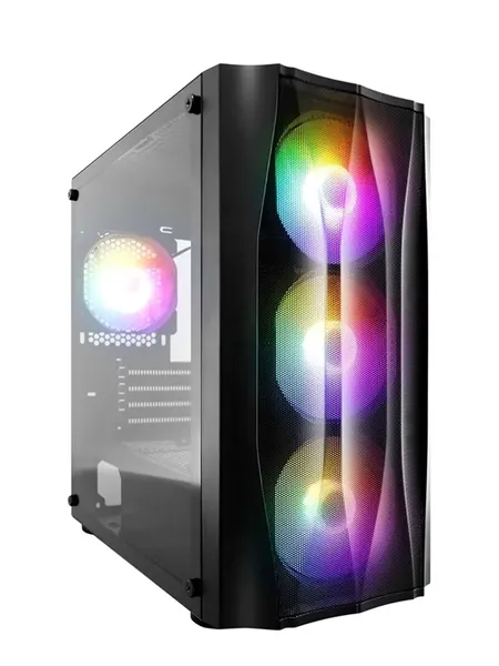 1stPlayer Компьютерный корпус Firebase X3-M, черный (X3-M-BK-4F1)