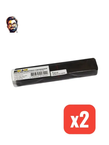 Hi-Black x2 Лента матричного картриджа кольцо STD, 12.7 мм, 16 м
