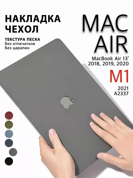 MEDIA BOSS Чехол накладка на макбук эйр 13 MacBook Air 13 2018-2021 M1
