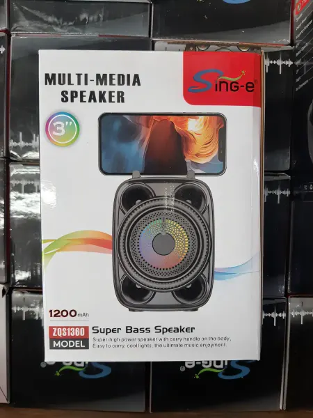 Портативная колонка ZQS 1360 черный
