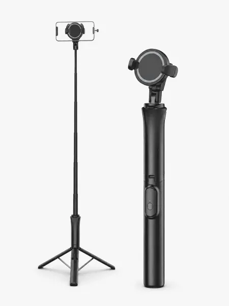 Магнитная селфи палка штатив 150 см Bluetooth