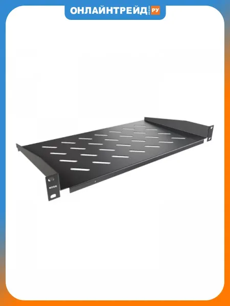NTSS Полка стационарная NTSS-FF-350-BL 2U нагр. 20кг. 19" 350мм