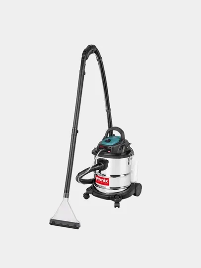 Промышленный пылесос Ronix 1250, 1250W, для сухой и влажной уборки