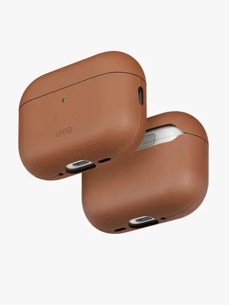 UNIQ Чехол на Airpods Pro 3, из экокожи, премиум Lyden Vex