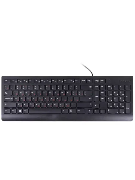 Lenovo Клавиатура 300 USB Keyboard Slim Black