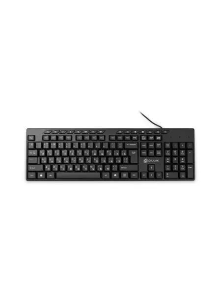 OKLICK Клавиатура 125M черный USB Multimedia