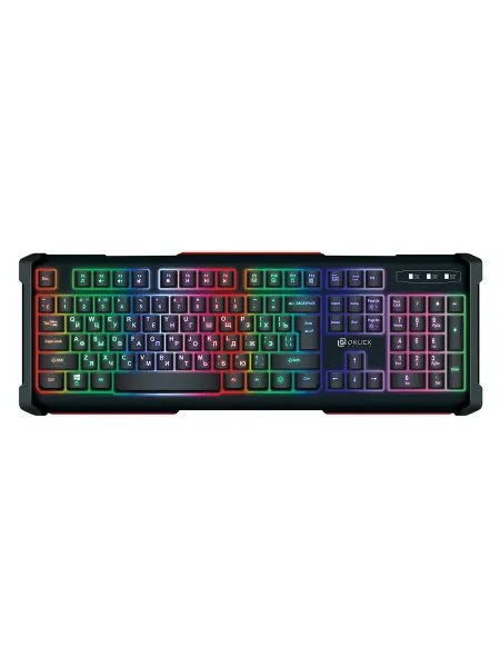 OKLICK Игровая клавиатура 717G Black Death