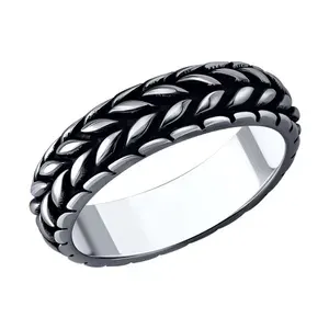 SOKOLOV, Кольцо из стали, 127100011001463