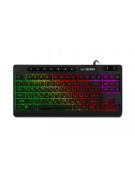 Sven Клавиатура Игровая KB-G8200 (USB, 95 кл, ПО, RGB-подсветка)