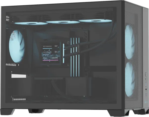 FORMULA Корпус для компьютера Air Mesh G6 Black ATX без БП