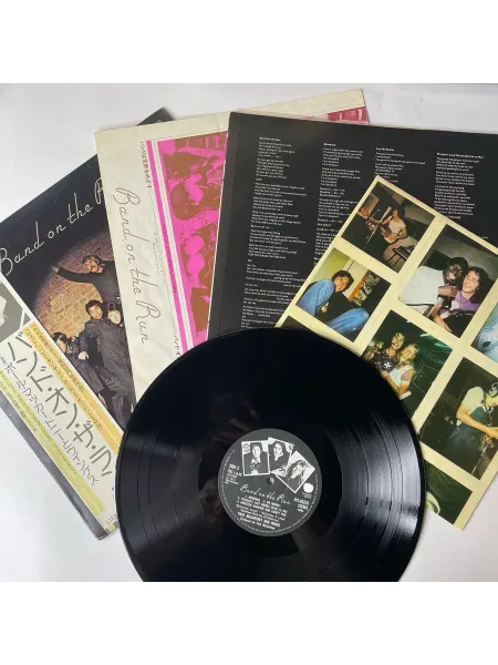 Apple Records Винтажная виниловая пластинка LP Paul McCartney And Wings Ba