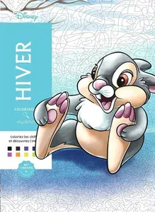 Раскраска по номерам Coloriages mysteres Disney - Hiver, 128стр. - 2016287144 Франция