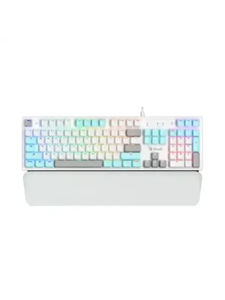 BLOODY Игровая клавиатура S525N ICY WHITE (Red Plus Switch)