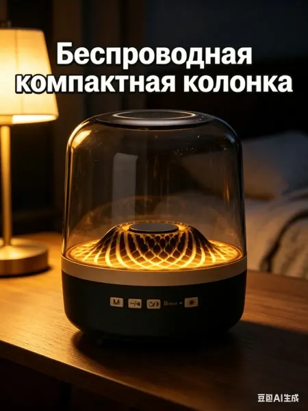 TecnoStyle Колонка беспроводная bluetooth музыкальная