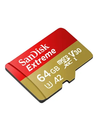 Карта памяти SanDisk Extreme® 64GB, 128GB, 256GB, 512GB, 1TB microSDXC UHS-I