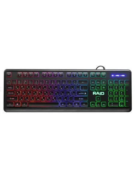 DEFENDER Игровая клавиатура Проводная Raid GK-778DL RU, Rainbow
