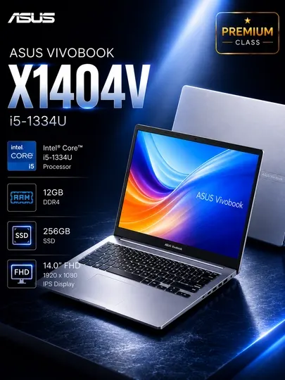 Ноутбук ASUS Vivobook X1404V Core i5-1334U 12GB 256GB SSD 14” FHD